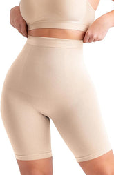 Women - High-Waisted Shapewear Tummy Control Shorts
